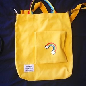 Rainbow crossbody bag